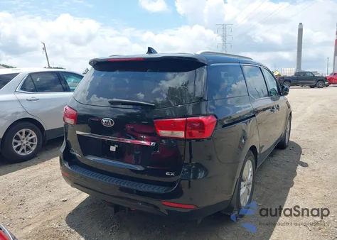 2015 Kia Sedona Ex z USA, uszkodzony, nr VIN KNDMC5C11F6049272